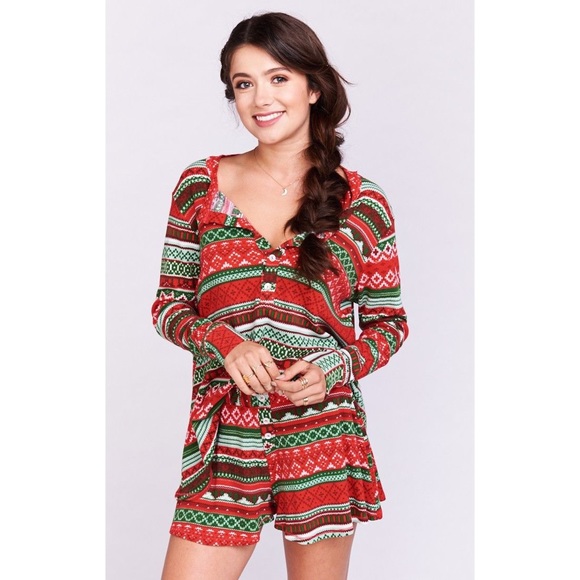 Show Me Your MuMu Other - SHOW ME YOUR MUMU | Christmas Holiday Pajama Top
